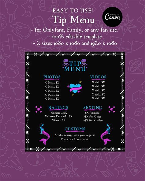 tip menu ideas|OnlyFans Tip Menu Ideas With Examples 